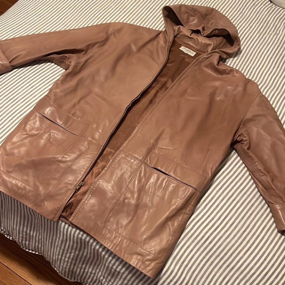 vintage leather jacket